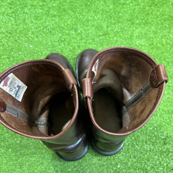 Red Wing Pecos 2231 Amber Leather Steel Toe Work Boots  Sz 10, Made in USA. EUC - Picture 5 of 11